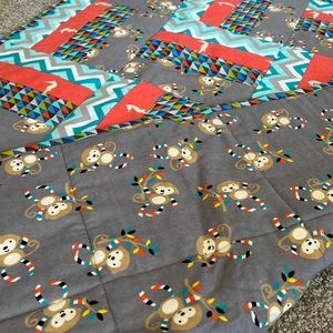 Handmade Flannel Baby Blanket